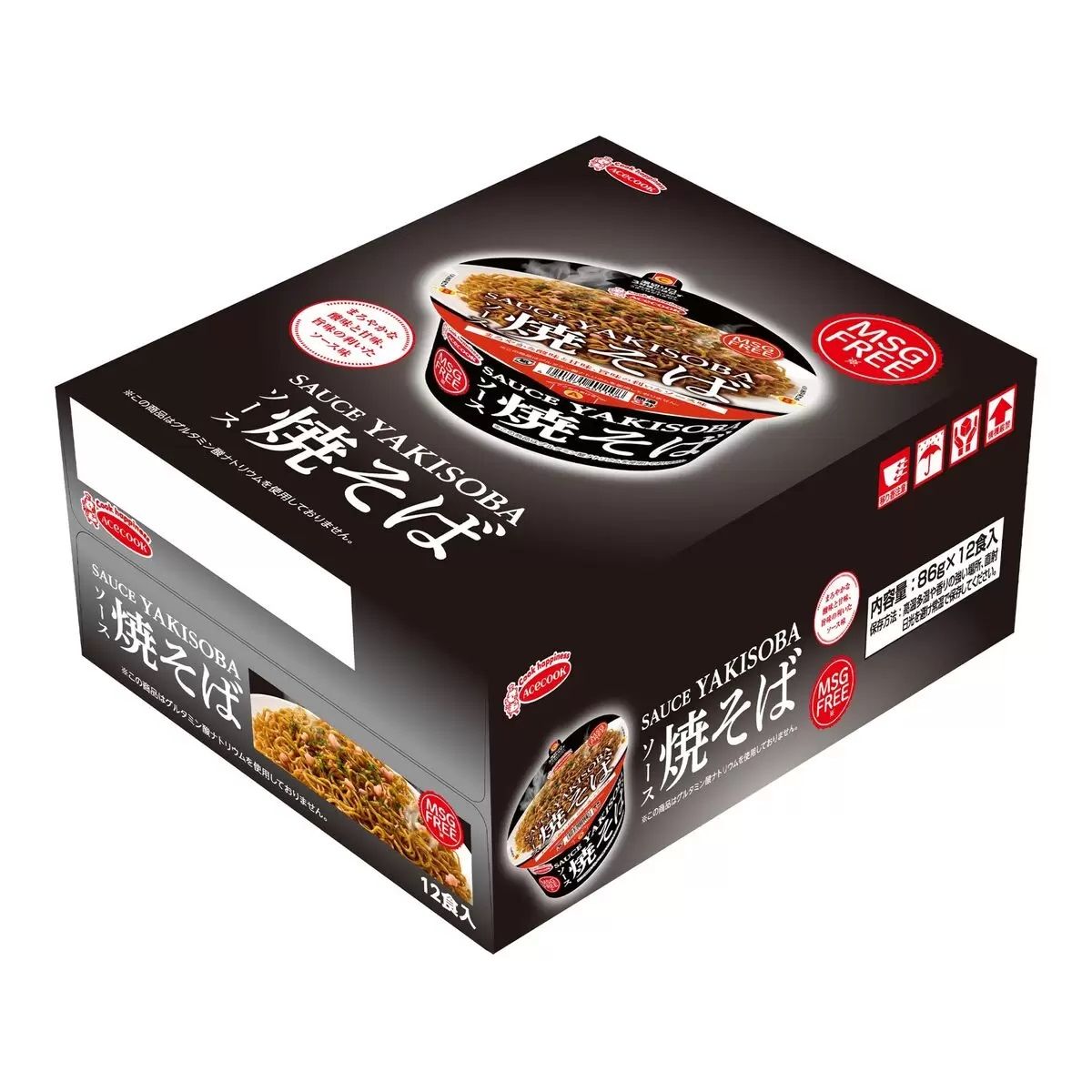 【コストコ】エースコック ソース焼きそば 1箱12食入り MSG FREE｜常温