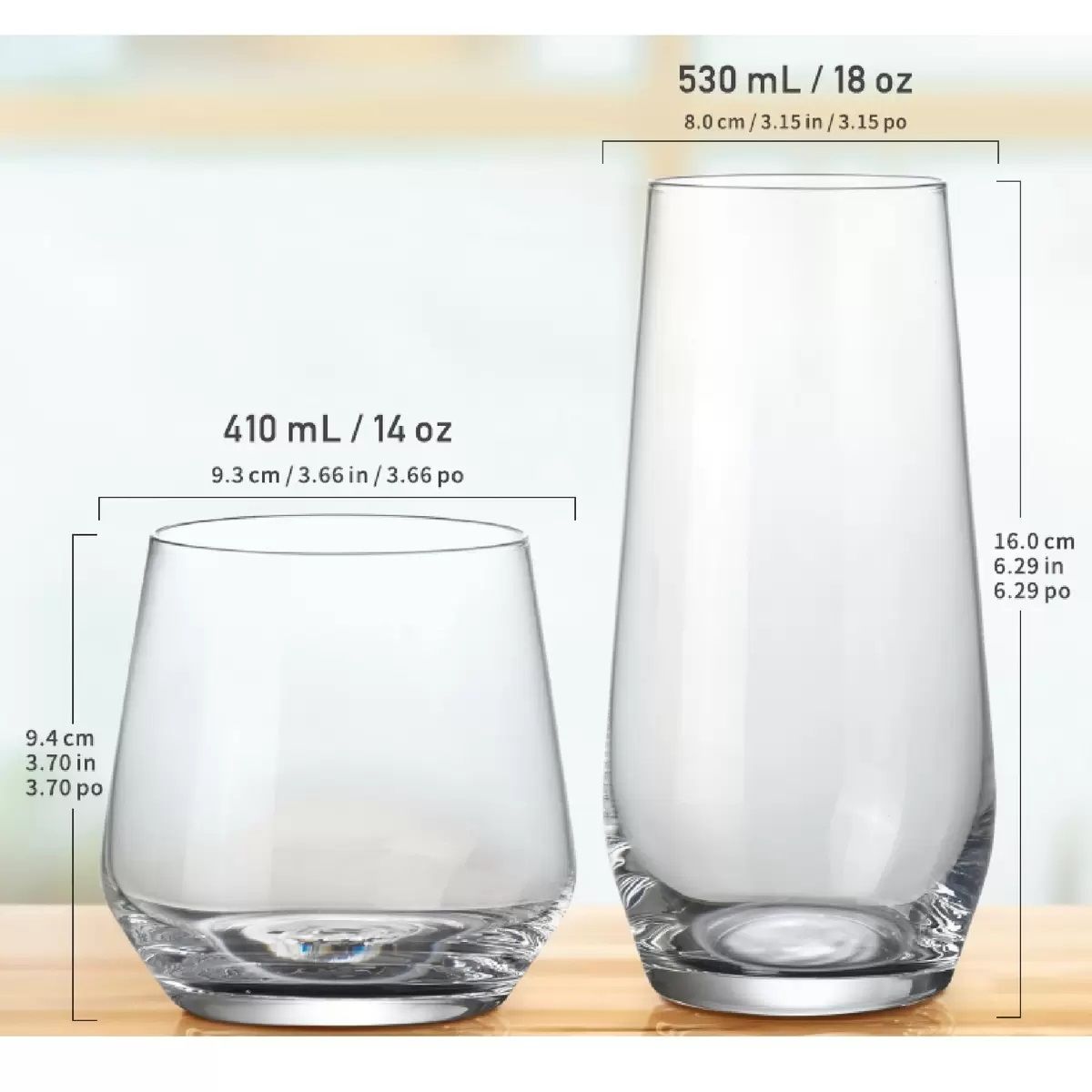 【コストコ】キングクリスタル アルカグラス ドリンクセット 8個セット｜常温