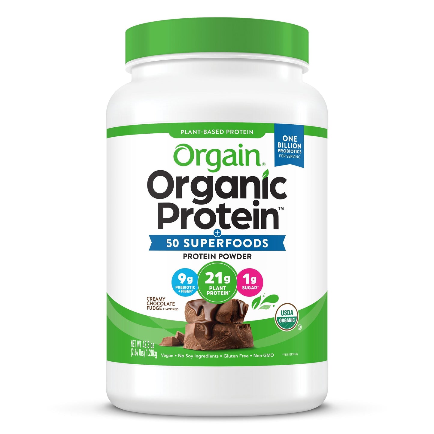 【コストコ】ORGAIN スーパーフード入りオーガニックプロテインパウダー チョコレート風味 1200g｜常温