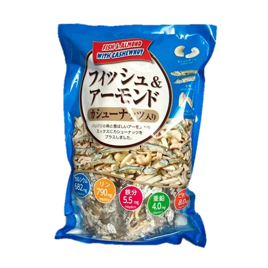 【コストコ】フィッシュ & アーモンド カシューナッツ入り 420g｜常温
